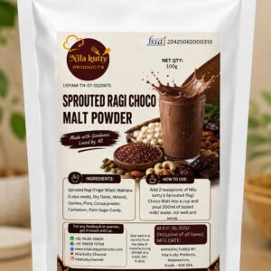 Sprouted Ragi Choco Malt Powder