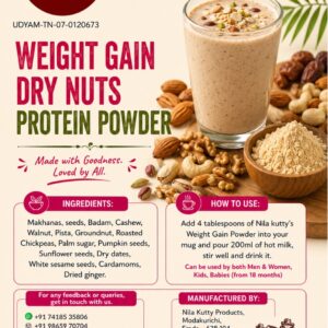 Weight Gain Dry Nuts - Protein Powder